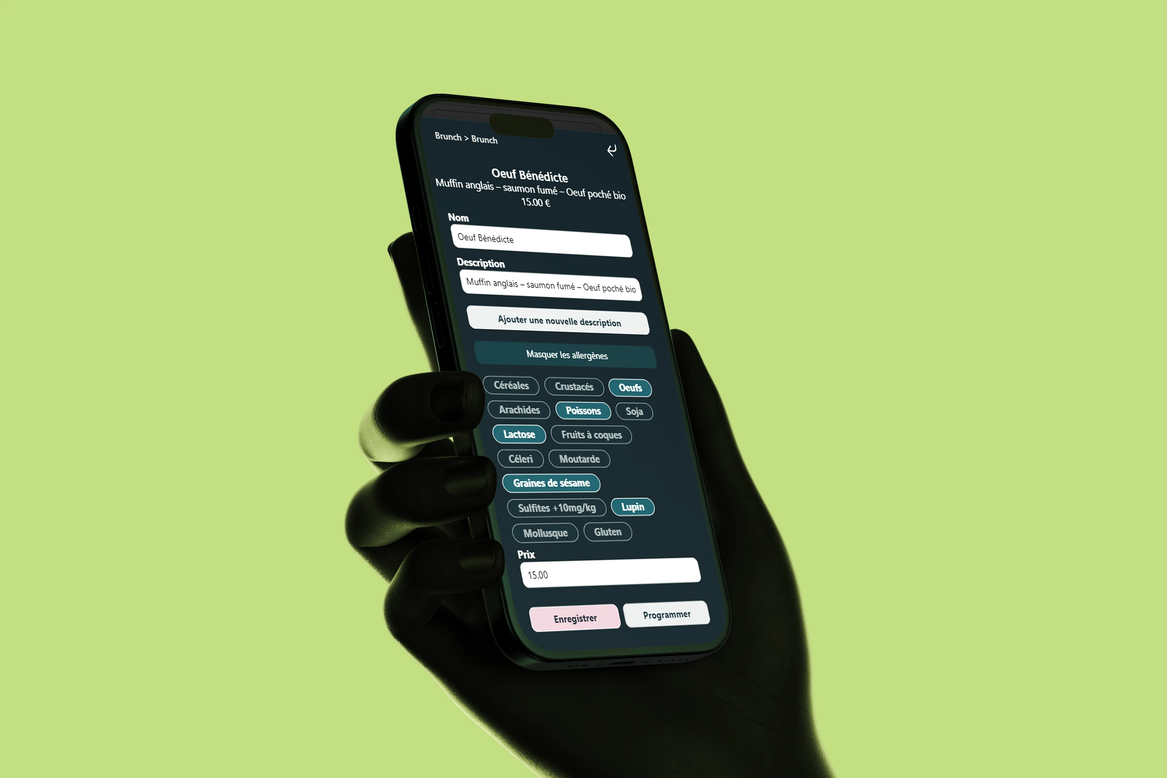 Badges & Allergènes