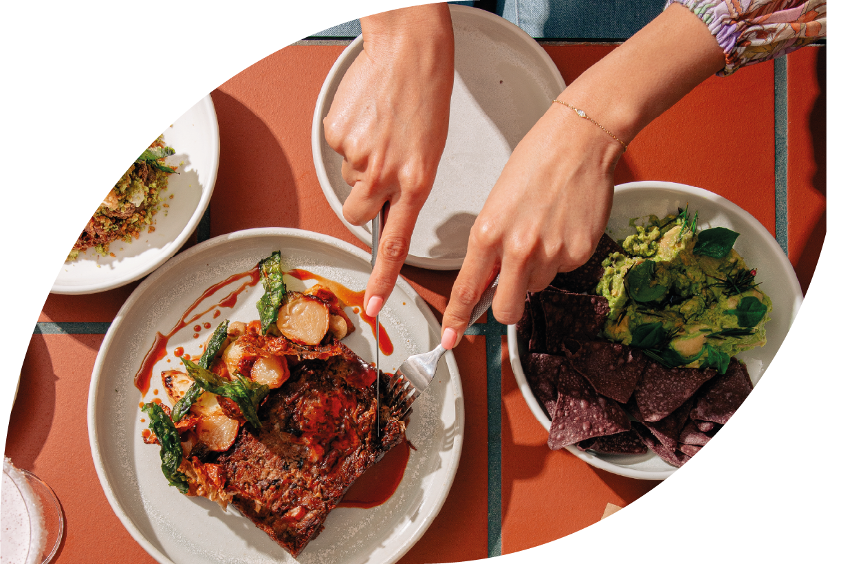 Mockup GrubKit - Table de restaurant