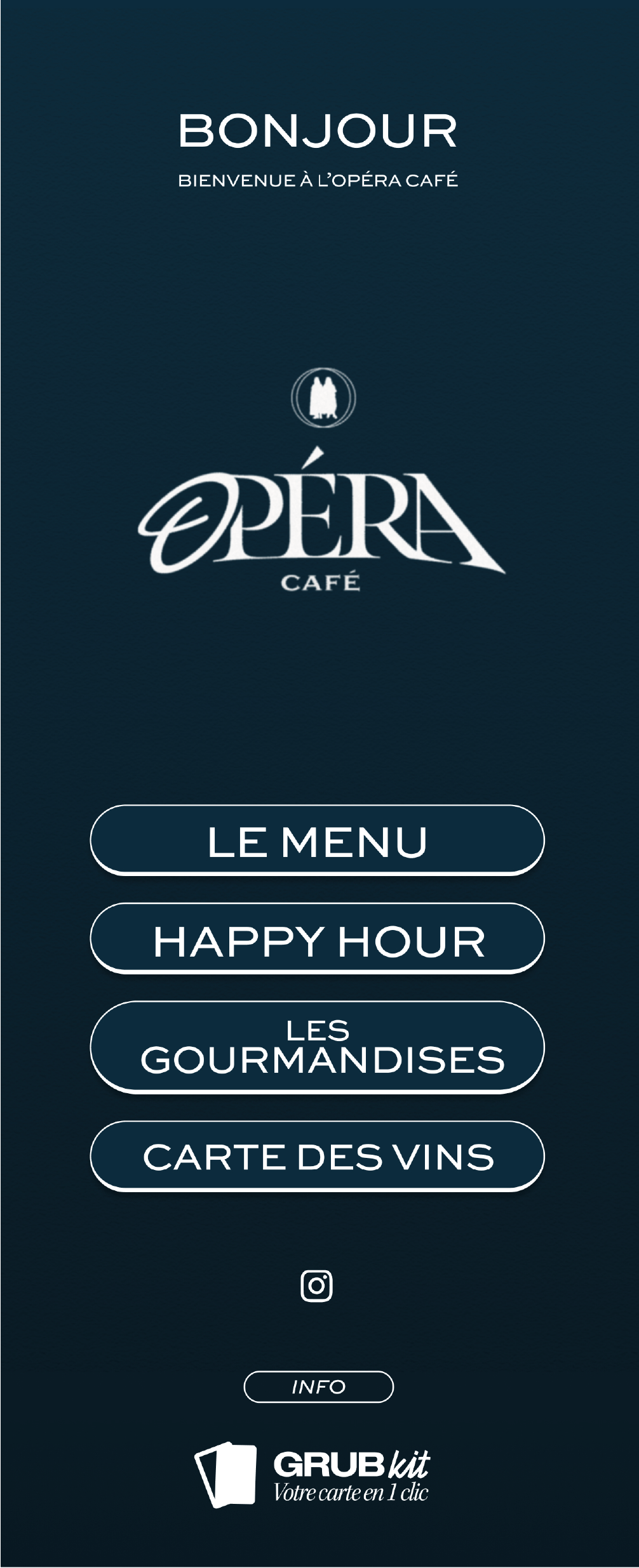 Opéra Café - Application digitale