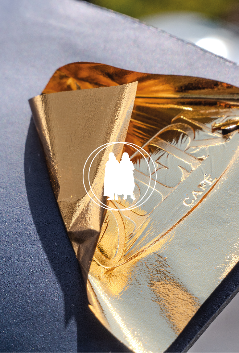 Opéra Café - Carte en cuir