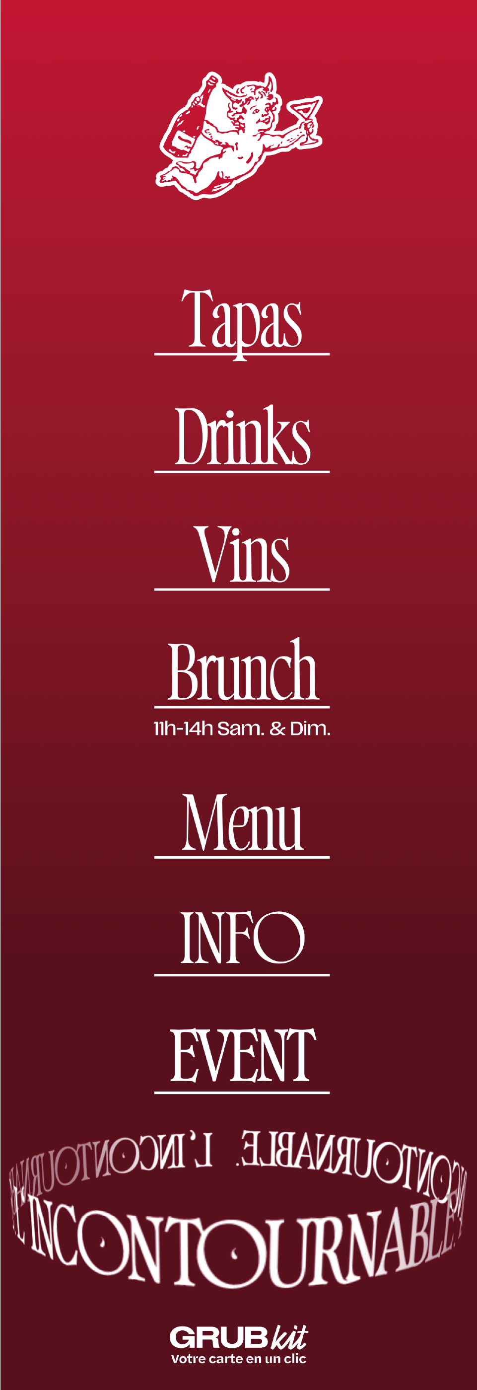 L'Incontournable - Application digitale